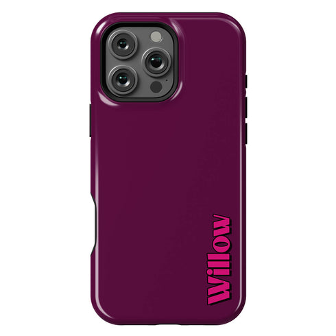 Personalized Pop Colors iPhone Case